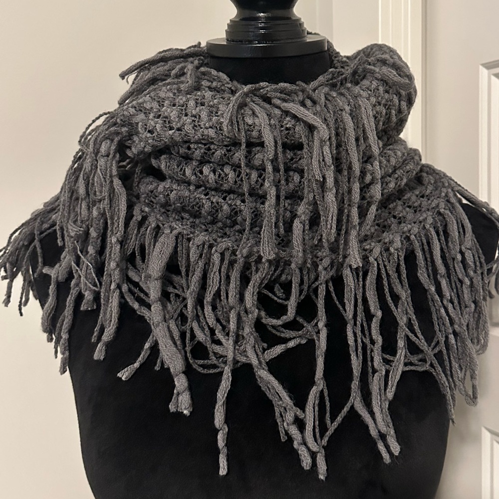 Grey scarf